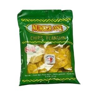 Number One Chips Plantain Salé (Salted)