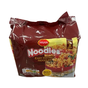 PRAN Easy Instant Noodles Beef Flavour 5 Pack