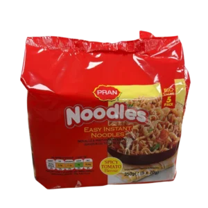 PRAN Easy Instant Noodles Spicy Tomato Flavour 5 Pack