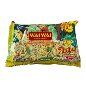 Wai Wai Instant Noodles Ukus Piletine (Chicken Flavoured)