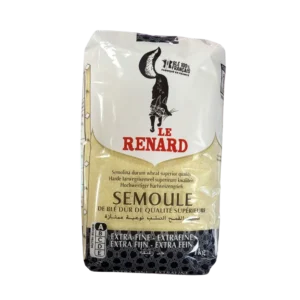 Le Renard Semoule Extra-Fine (Durum Wheat Semolina) 1kg