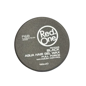 RedOne Black Aqua Hair Gel Wax - Maximum Control, Full Force (150 ml)
