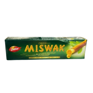 Dabur Miswak Herbal Toothpaste - Original Al-Arak Extract (Strong Gums)
