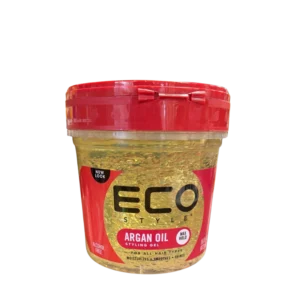 Eco Style Argan Oil Styling Gel - Max Hold, Alcohol-Free (16 oz / 473ml)