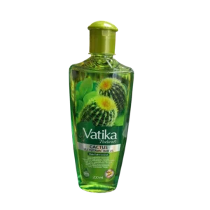 Vatika Naturals Cactus Multivitamin Hair Oil - Hair Fall Control & Fortifying (200 ml)