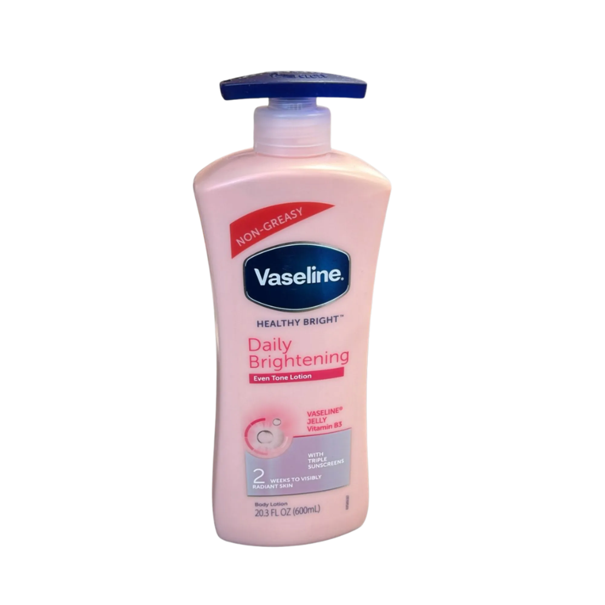 Vaseline Healthy Bright Daily Brightening Body Lotion (600ml)