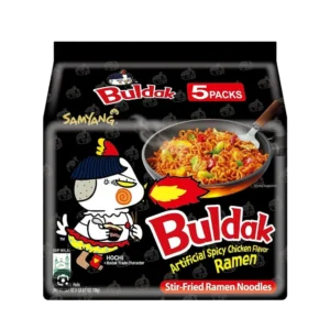 Buldak Hot Chicken Flavor Ramen Stir-Fried 5 Packs