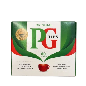 PG Tips Original 80 Tea Bags (232g)
