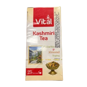Vital Kashmiri Pink Tea with Pistachio & Almond (25 Bags)