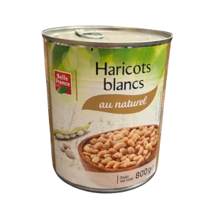 Belle France Haricots Blancs au Naturel (800g Can)