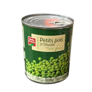 Belle France Petits Pois à l'étuvée 800g
