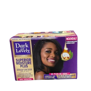 Dark & Lovely Superior Moisture Plus No-Lye Relaxer (Super)