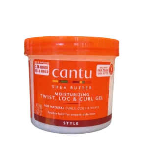 Cantu Shea Butter Moisturizing Twist, Loc & Curl Gel 369g