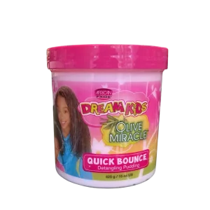 African Pride Dream Kids Olive Miracle Quick Bounce Detangling Pudding 425g