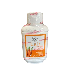 F&W Fair & White Lait Carotte Brightening Body Lotion 485ml