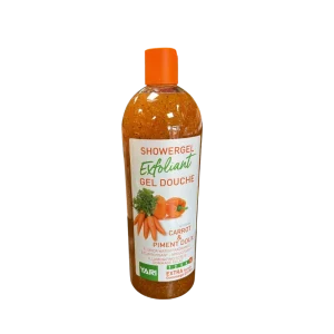 Yari Exfoliating Shower Gel Carrot & Piment Doux