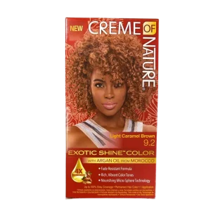 Creme of Nature Exotic Shine Color 9.2 Light Caramel Brown